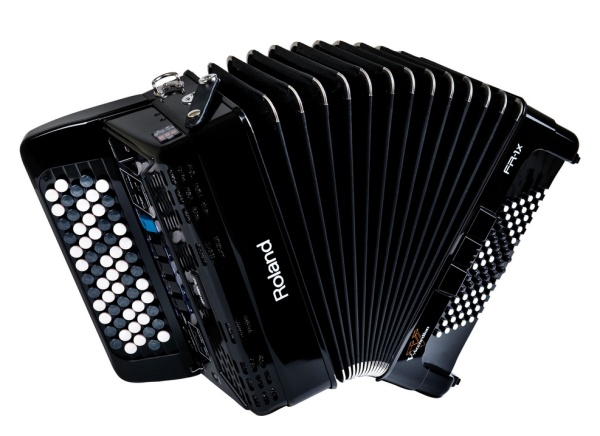 Roland FR-1XB BK V-Akkordeon Knopf