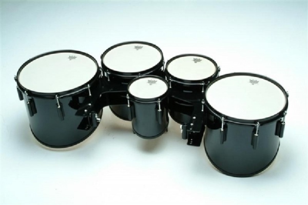 Dynasty Custom Elite Marching Tom Sets, 6-8-10-12-13''