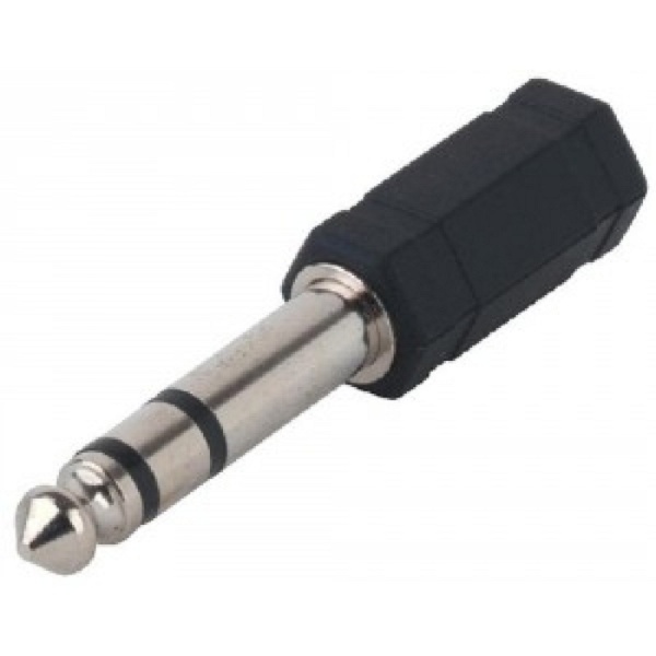 Alpha Audio Adapter 3,5 Klinke auf 6,3 Klinke Stereo