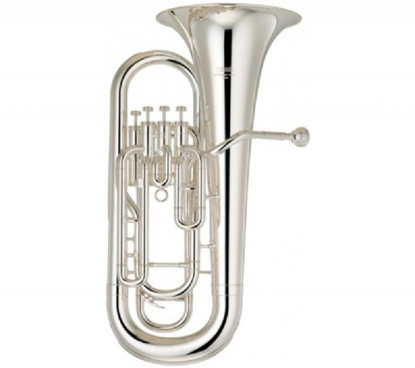 YAMAHA Euphonium 4-VENTILE Silber + Etui