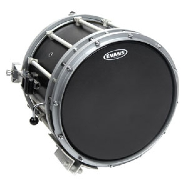 Evans Hybrid-S Snare schwarz