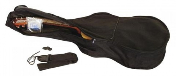 Dimavery Klassic Gitarre AC-303 1/2, schwarz