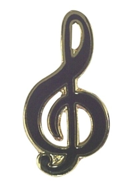 Musik Pin Violinschlüssel