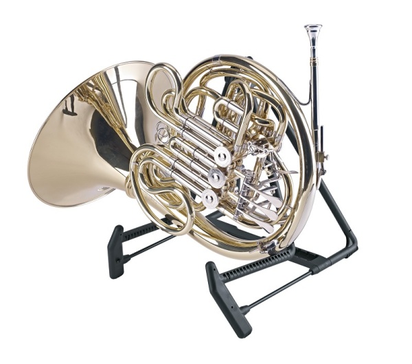 K&M 17580 Gitarrenständer/Waldhorn Heli 2 schwarz