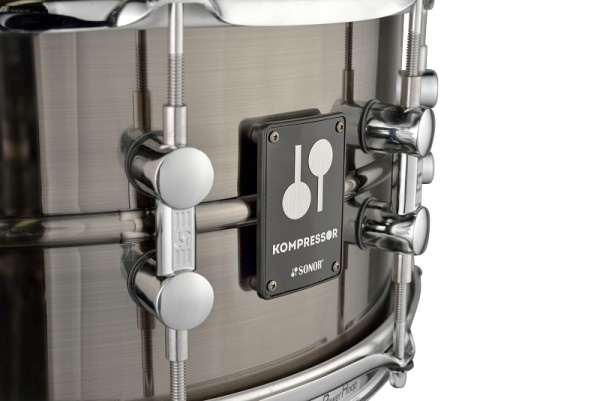 Sonor Kompressor Snare Drum 14" x 6,5", Messing