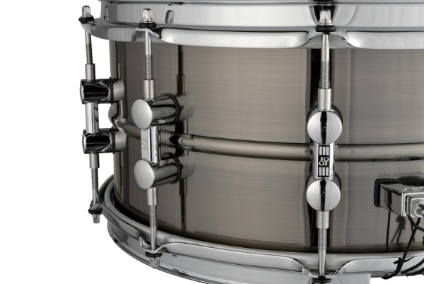 Sonor Kompressor Snare Drum 14" x 6,5", Messing