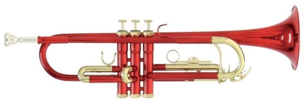 Roy Benson Trompete TR-101 Rot lackiert incl.Rechtecketu