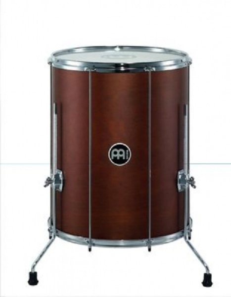 MEINL SURDO DRUM 18" HOLZ       AFRICAN BROWN, MIT BEINEN