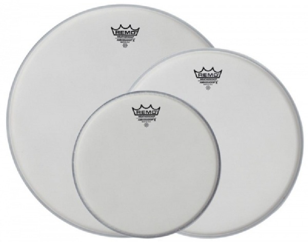 Remo Pro Pack Ambassador X 10", 12", 14", coated