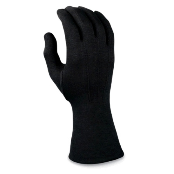 MMC Baumwollhandschuhe schwarz,  extra-langer Schaft