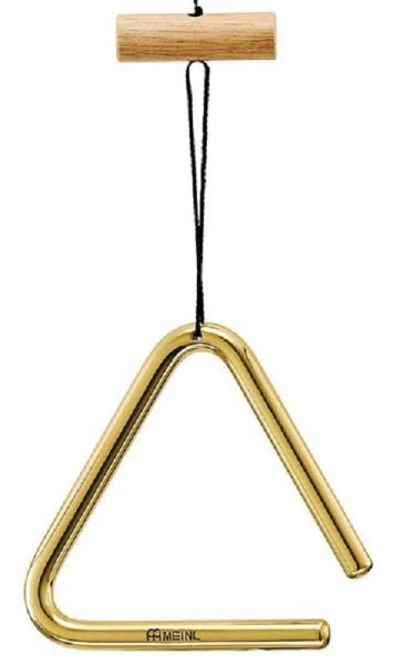 MEINL TRIANGEL, 10 CM           VOLLMESSING INKL. SCHLÄGEL