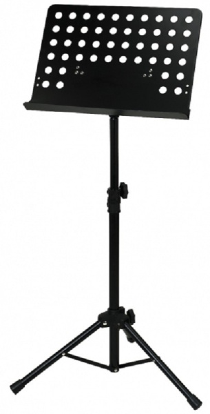 BSX Orchesterpult Schwarz-Lochb.