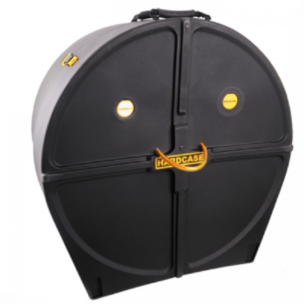 Hardcase Pipe Band Bass Drum 28"x16"/18"