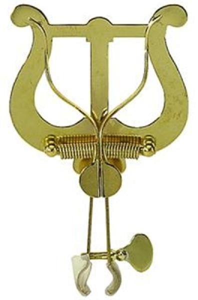 Marschnotenhalter Messing m. Klemme