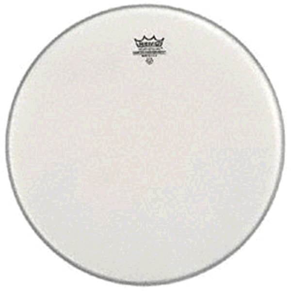 Remo Ambassador Bassdrum, weiß glatt, 36"