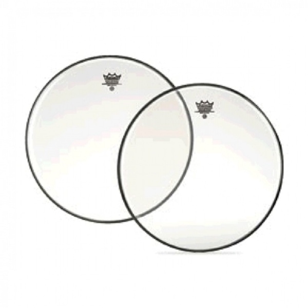 Remo Emperor 24", Bassdrum, transparent