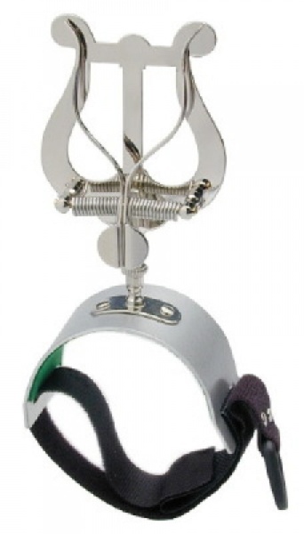 Marschnotenhalter für Flötenspieler mit Armspange