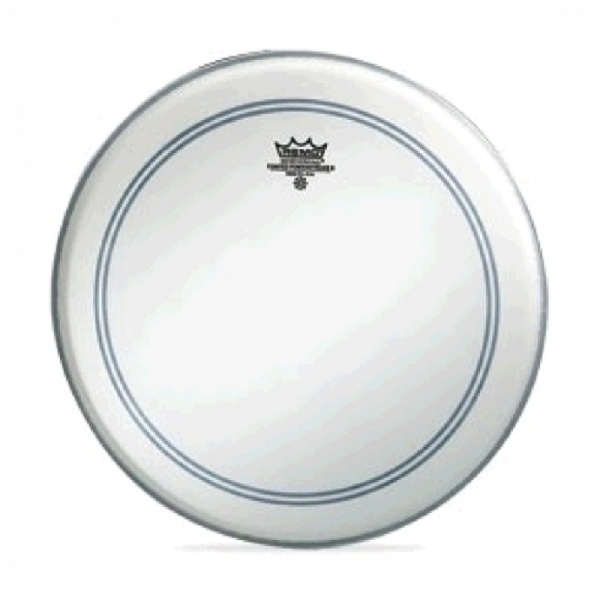 Remo Powerstroke 3 22", Bass Drum, weiß rauh