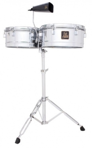 LP Aspire Timbales 13"/14", chrome