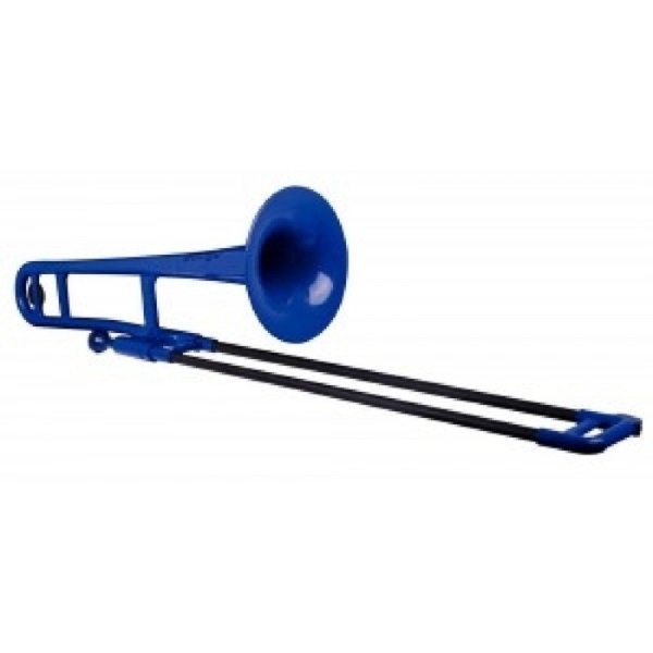 pBone Tenor-Posaune blau, Kunststoff