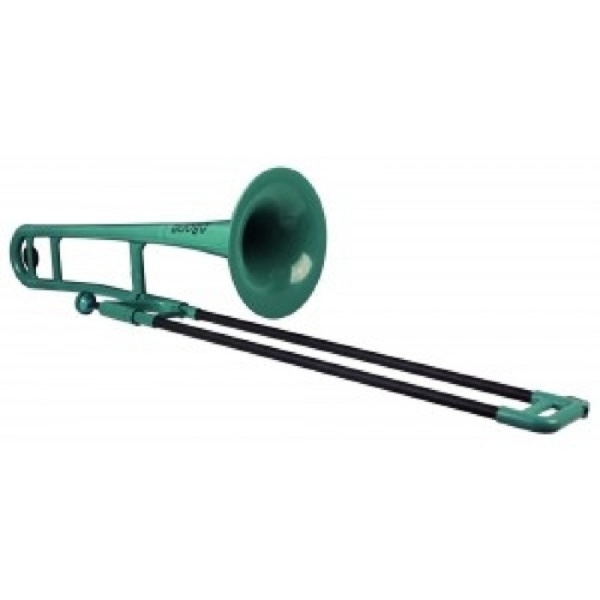 pBone Tenor-Posaune grün, Kunststoff