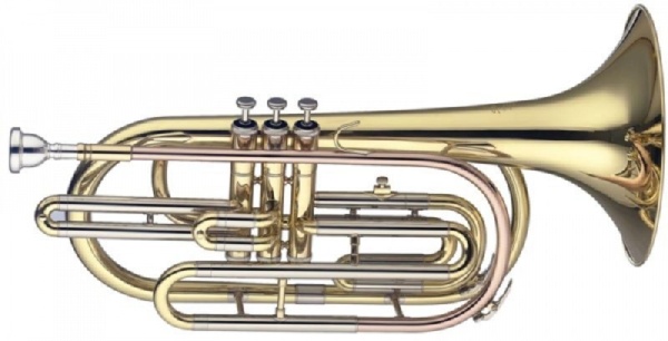 Stagg Marching Trombone in B, 3 Perinet-Ventile, im Softcase
