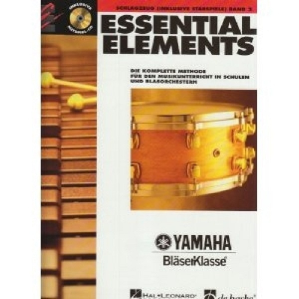 Essential Elements -Schlagzeug incl.Stabspi,Band 1