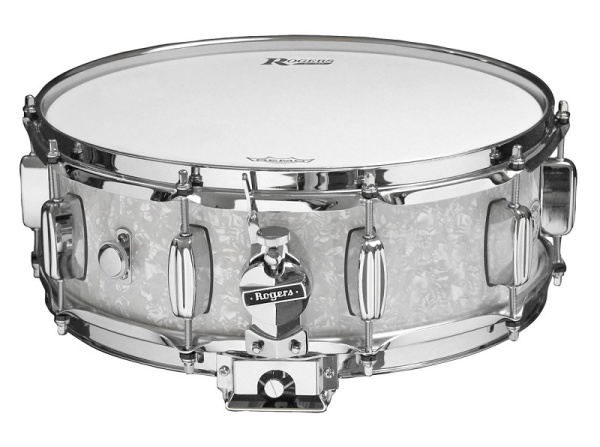 Rogers 32WMP Dyna-SOnic 14" x 5" , B&B lug ( White Marine )