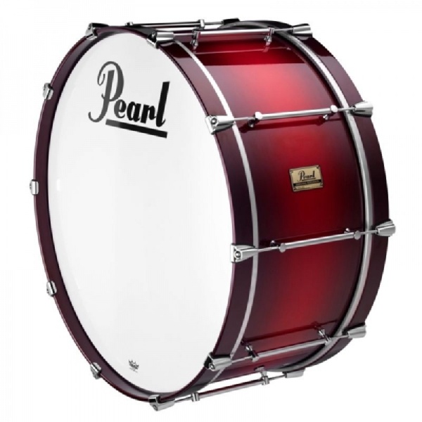 Pearl 28x12 Pipe Band Bass Drum 12 Alu-Röhrenböckchen