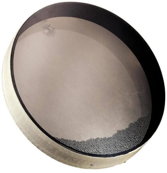 Remo 16" x 2.5" Ocean Drum White
