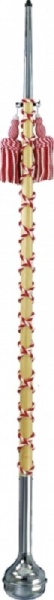Sandner Tambourstab 95cm, rot-weiß