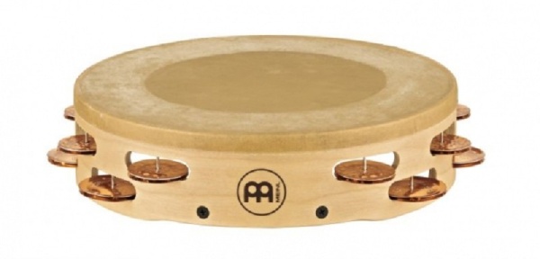 Meinl 10" Headed Tambourin Artisan Edition Bronze