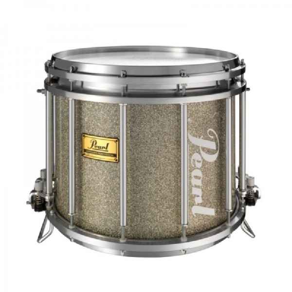 Pearl Marching Snare Pipe Band Medailist Silver Sparkle