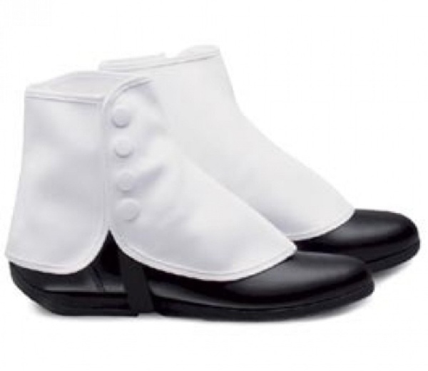 Gamaschen (Spats Snap) white extra-large