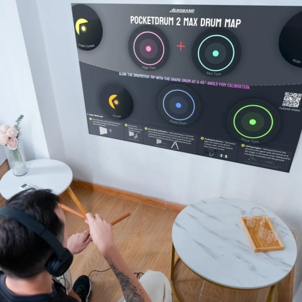 Aeroband PocketDrum 2 Max E-Drum-Set