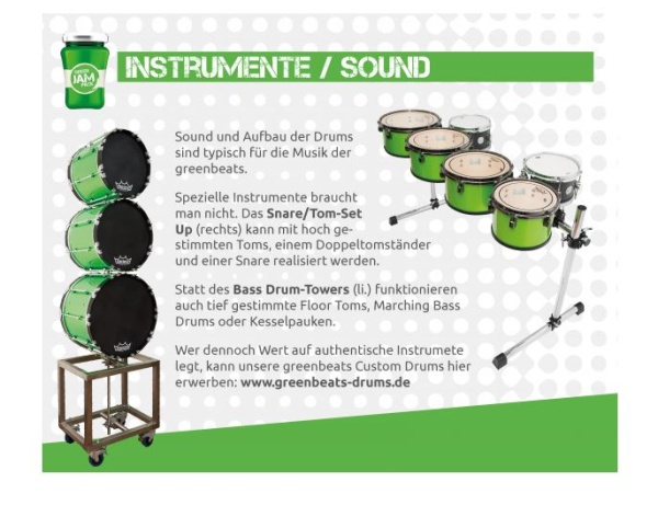 GREEN JAM PACK - Vol. 1 inkl. CD