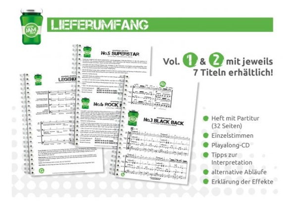 GREEN JAM PACK - Vol. 1 inkl. CD