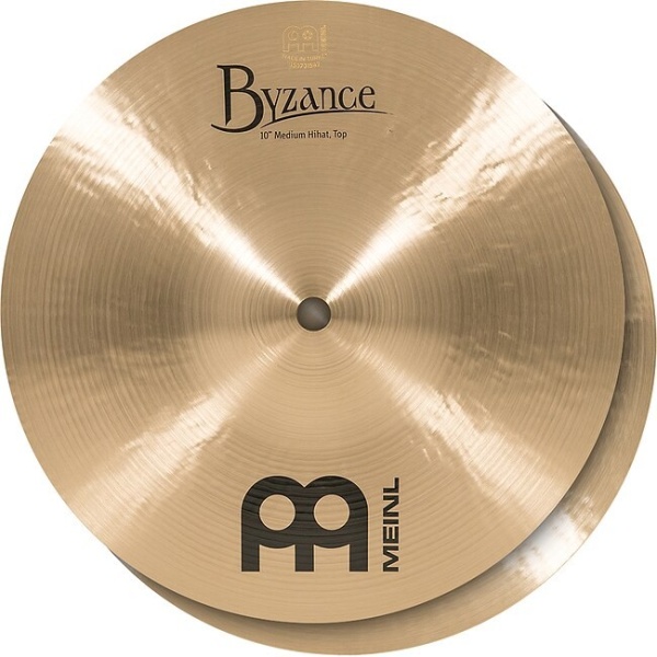 Meinl 10" Byzance Traditional Medium Hihat