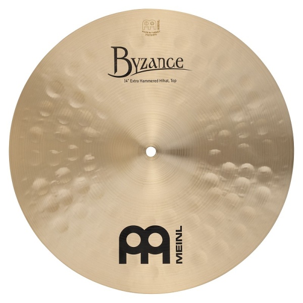 MEINL Cymbals Byzance Traditional Extra Hammered Hihat 14"