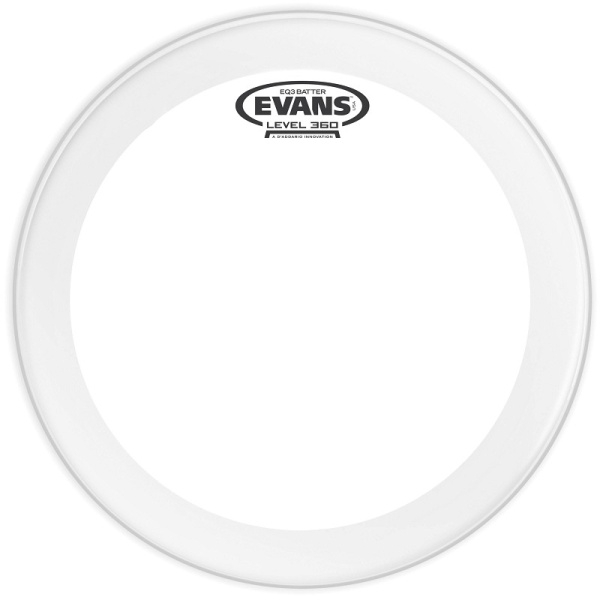 Evans EQ3 Batter Coated 22"