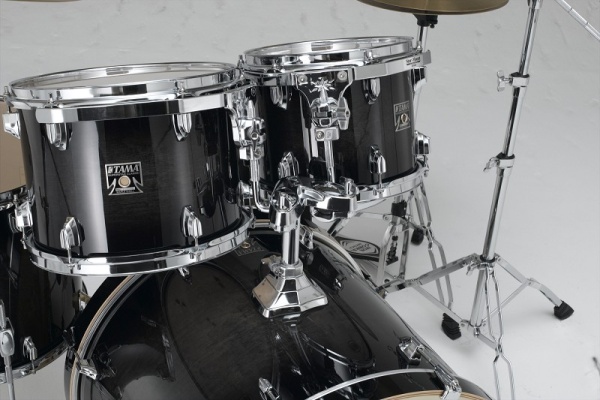 Tama Superstar Classic Maple Set incl HW;Transparent Black B