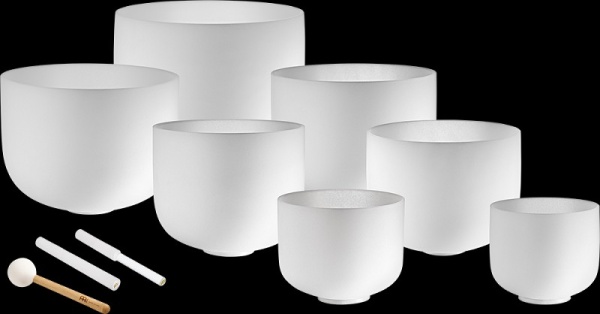 MEINL Sonic Energy Kristallklangschalen Chakra-Set