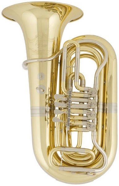 CERVENY Bb Tuba, Arion 4, Messing, lackiert, 4 Ventile