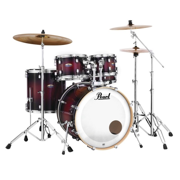 Pearl Decade Maple Gloss Deep Red Burst