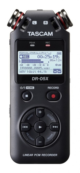 Tascam Tragbarer Stereo-Audiorecorder und USB-Interface