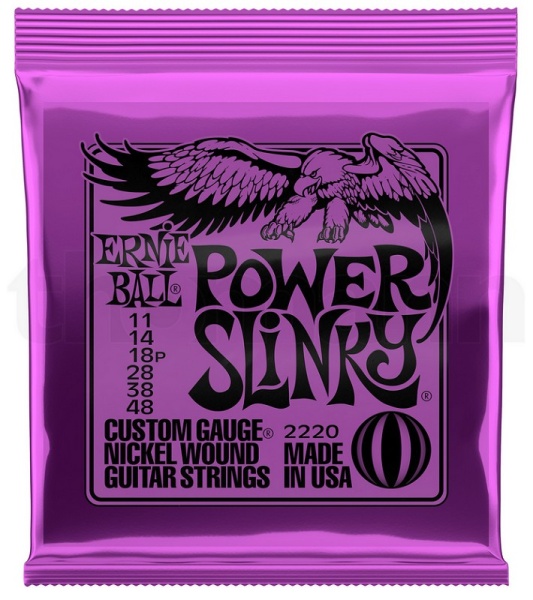 Ernie Ball "Power" E-Gitarren Saiten, Satz