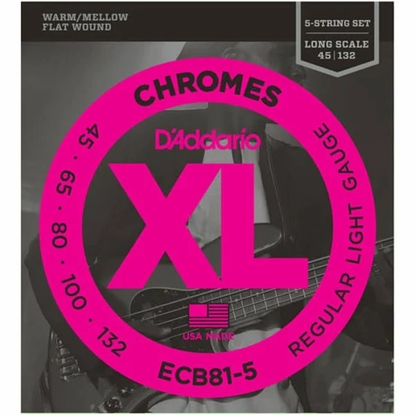 D'Addario ECB81-5 45-132