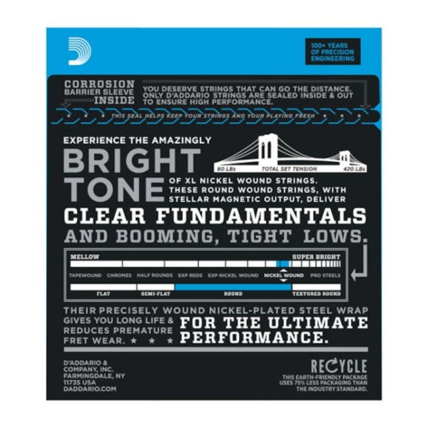 D'ADDARIO Bass SAITEN SATZ 050-105
