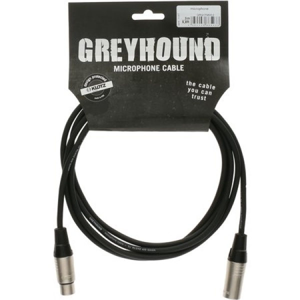 GRG1FM GREYHOUND entry level mikrofon kabel 1m