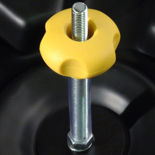 HARDCASE Cymbal Trolley-Case mit Rollen 22"